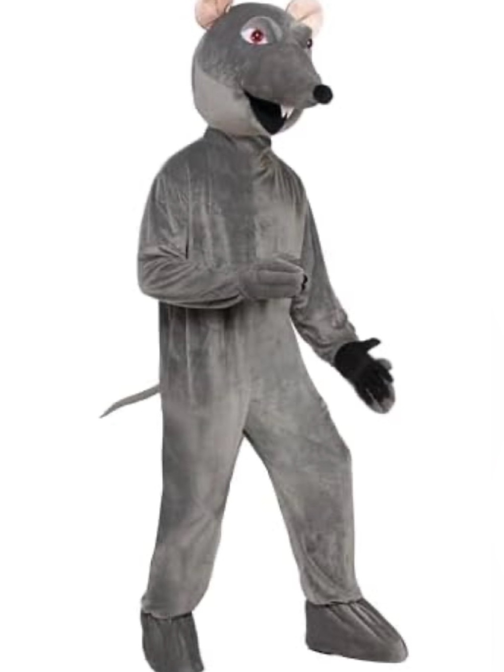 New! Forum Men's Deluxe Plush Rat Mascot Halloween Costume